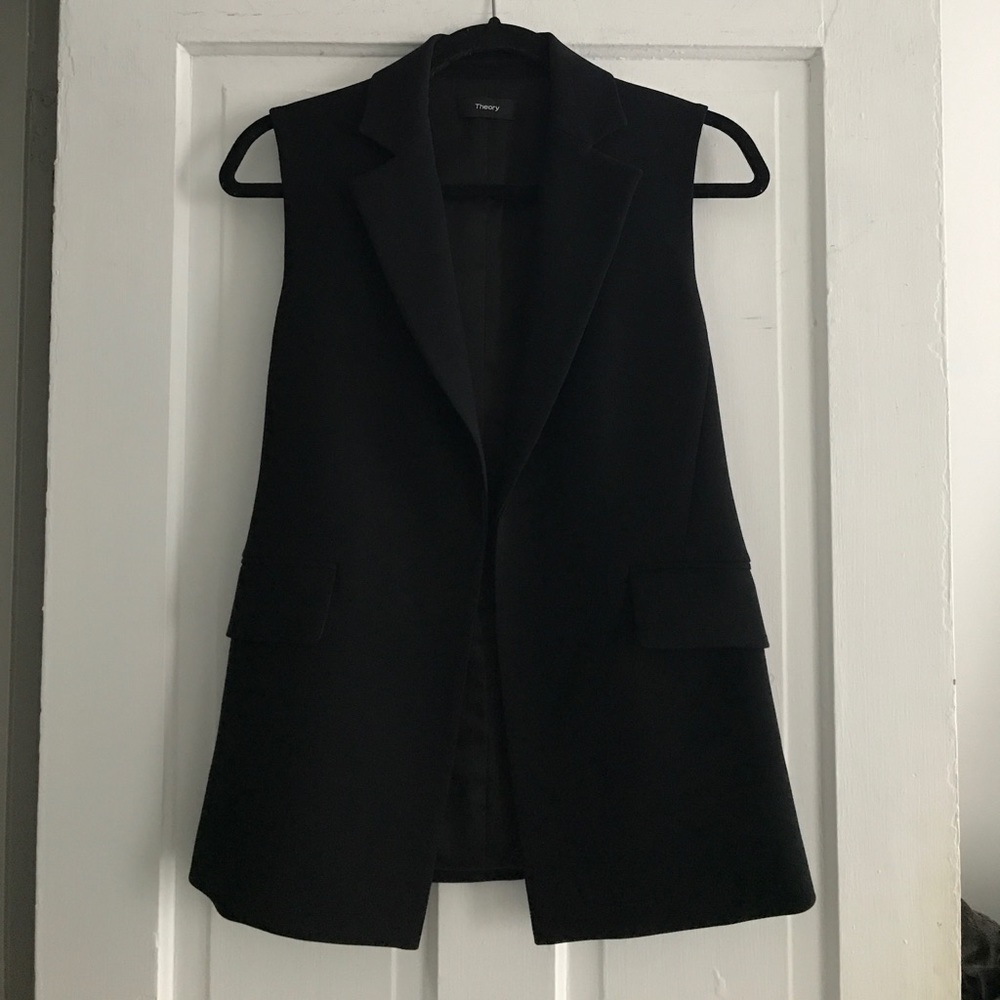 Theory Sedeia Crepe blazer black